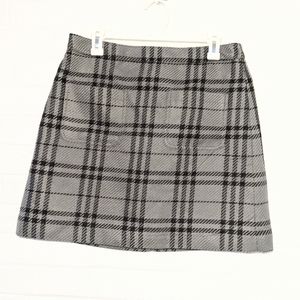 Jcrew Plaid Mini Skirt